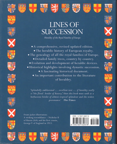 Lines Of Succession - Heraldry Of The Royal Families Of Europe