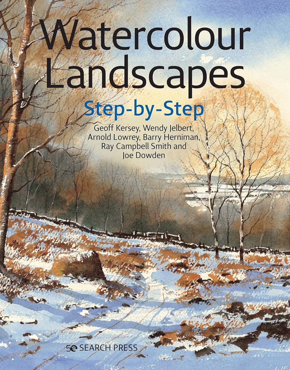 Watercolour Landscapes Step-by-Step (Step-by-Step Leisure Arts)