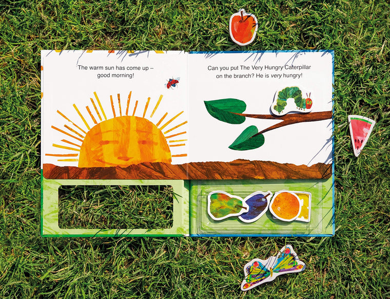 The Very Hungry Caterpillar's Magnet Book — back cover