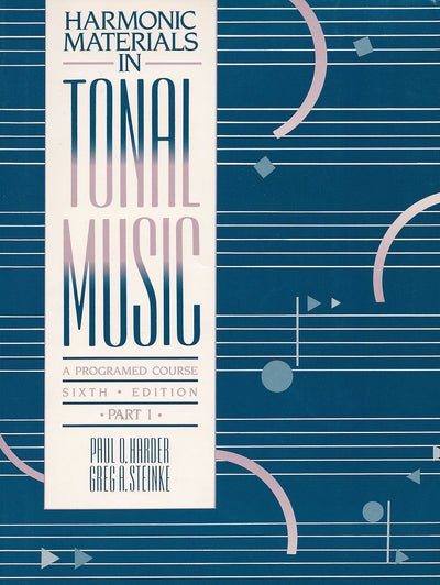 Harmonic materials in tonal music: A programed course