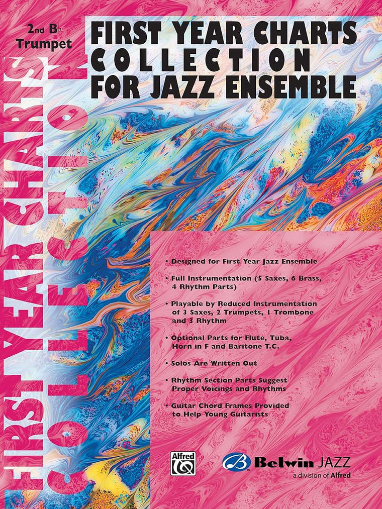First Year Charts Collection for Jazz Ensemble: 2nd B-flat Trumpet