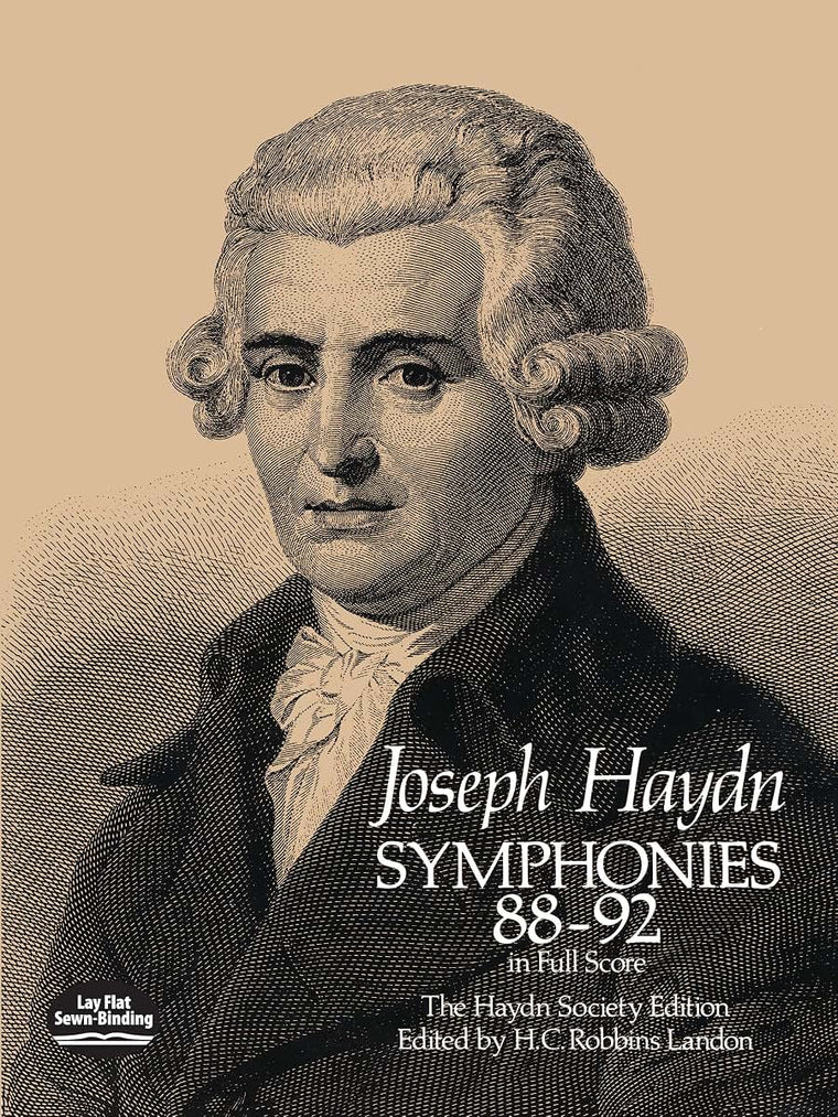 Symphonies 88-92 in Full Score [The Haydn Society Edition] b