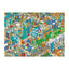Galison Uncovering NYC - Hyesu Lee 1000 Piece Puzzle Featuring 50 Fun Items Hidden Within New York City Life