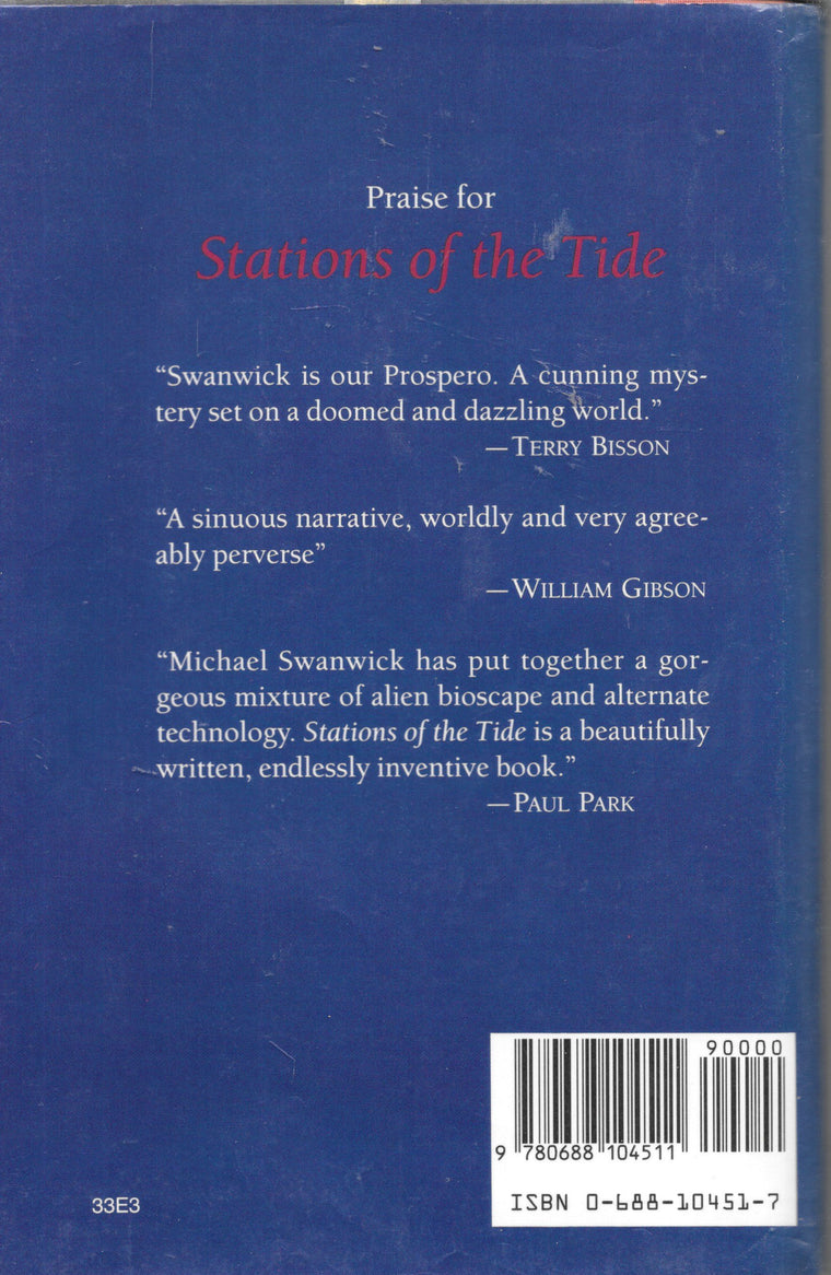 Stations of the Tide — back cover