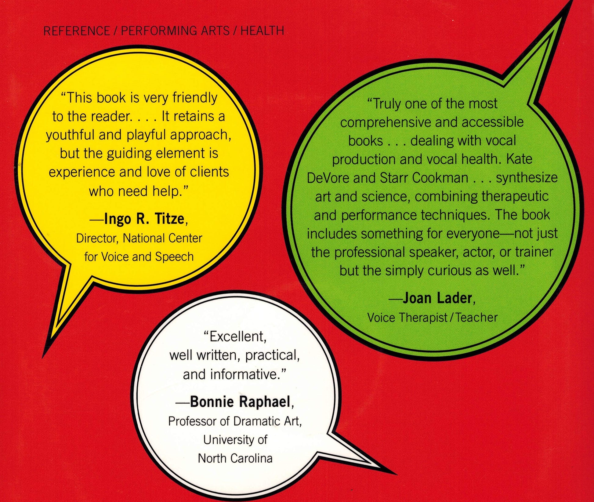 The Voice Book: Caring For, Protecting, and Improving Your Voice
