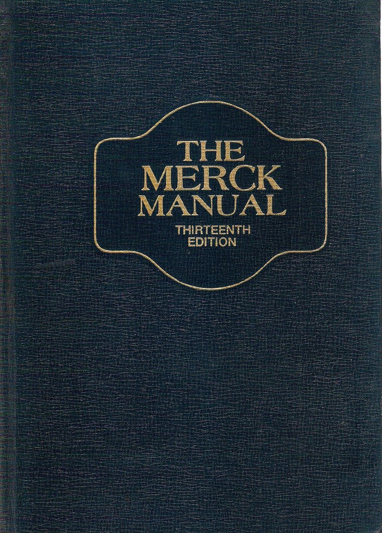 The Merck Manual of Diagnosis and Therapy 1992, 16th Edition