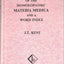 Repertory of the Homeopathic Materia Medica and a Word Index