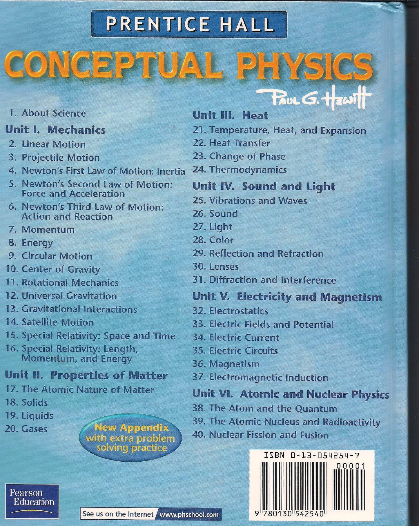 Conceptual Physics: The High School Physics Program by Hewit