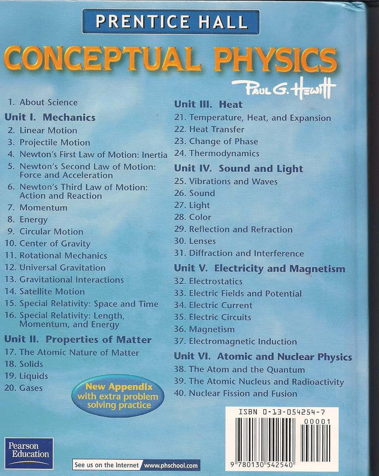 Conceptual Physics: The High School Physics Program by Hewit