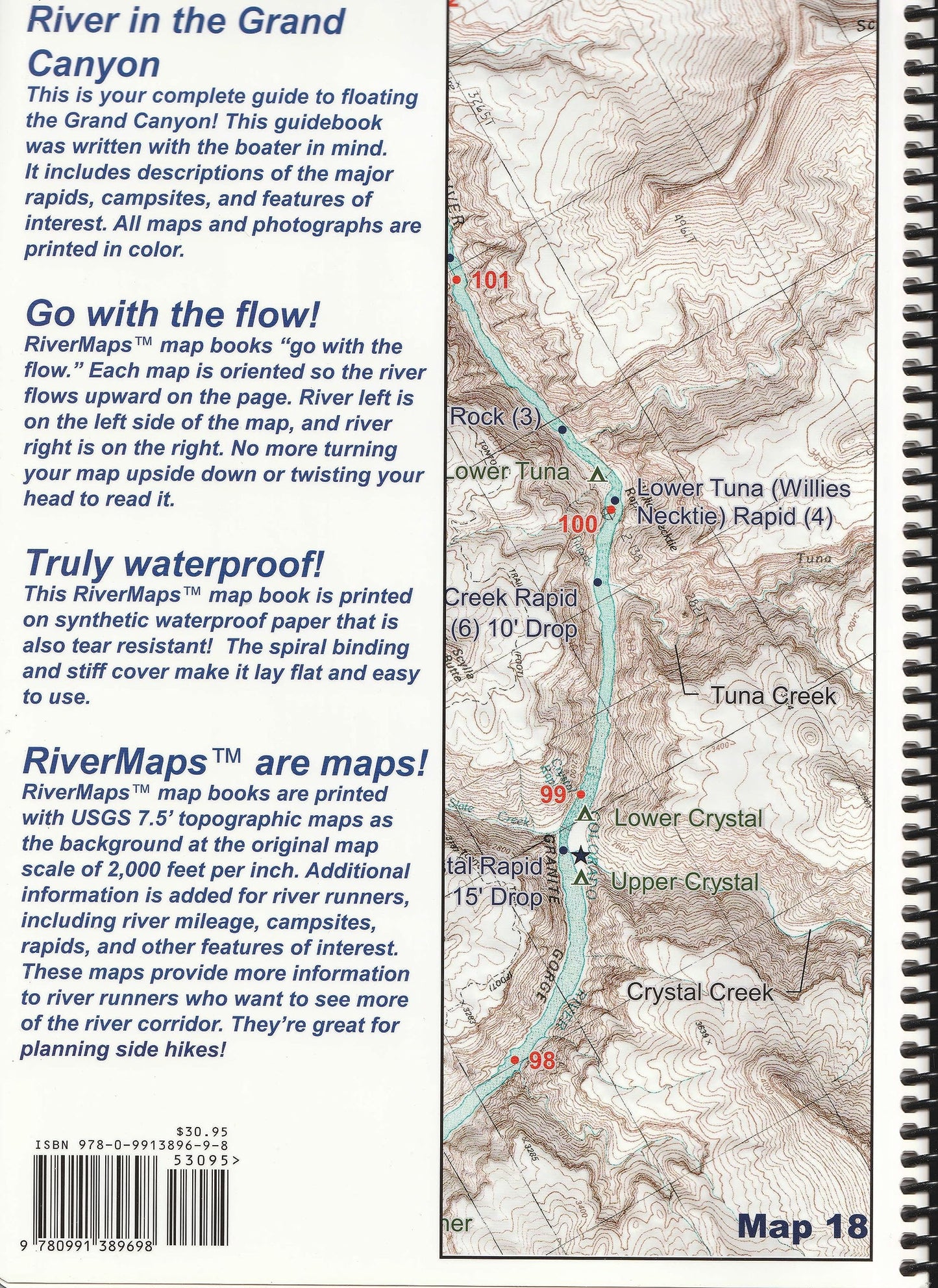 Guide to the Colorado River in the Grand Canyon: Lees Ferry to South Cove