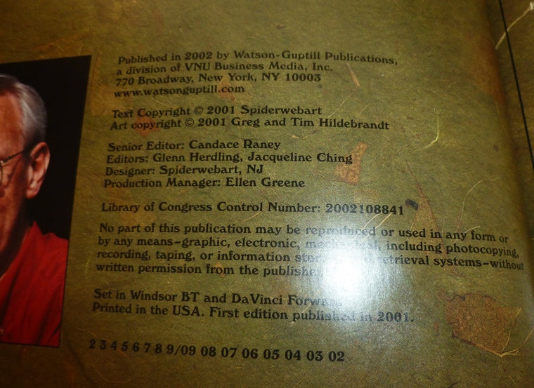 Greg and Tim Hildebrandt, the Tolkien Years — back cover