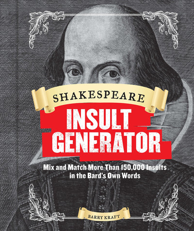 Shakespeare Insult Generator: Mix and Match More than 150,000 Insults in the Bard?s Own Words