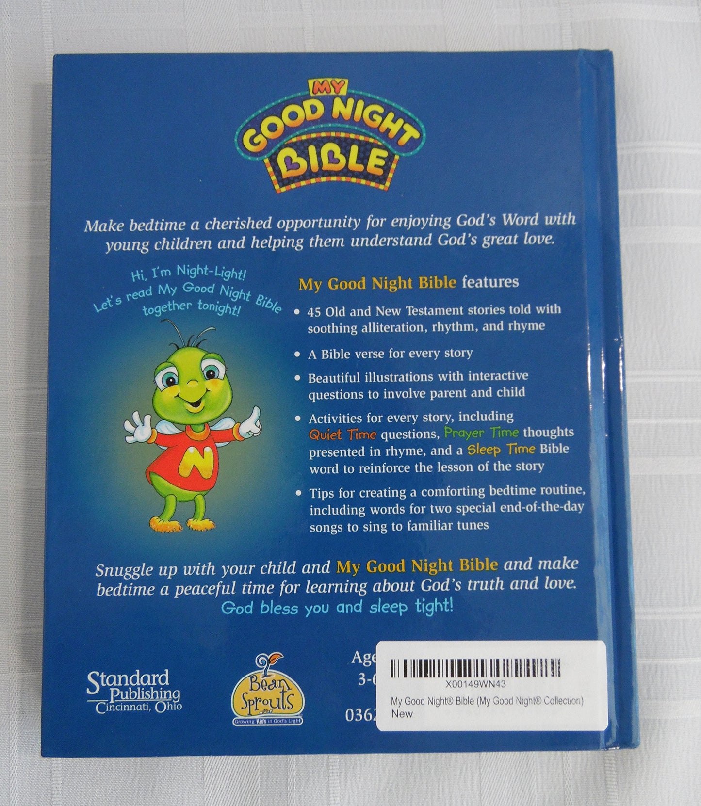 My Good Night Bible: 45 Bedtime Bible Stories for Little Ones