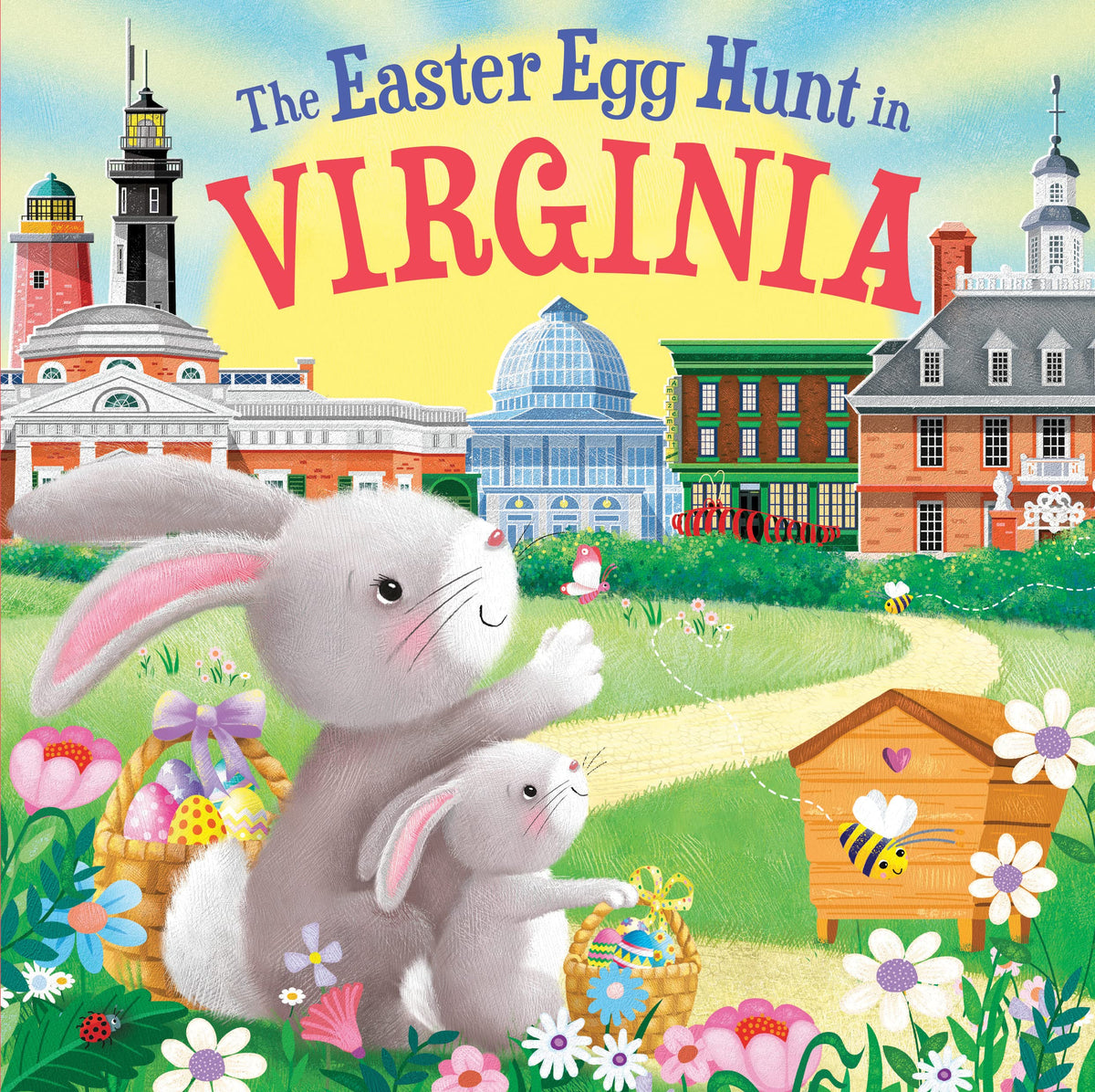 The Easter Egg Hunt in Virginia: A Rhyming Springtime Adventure Through Virginia