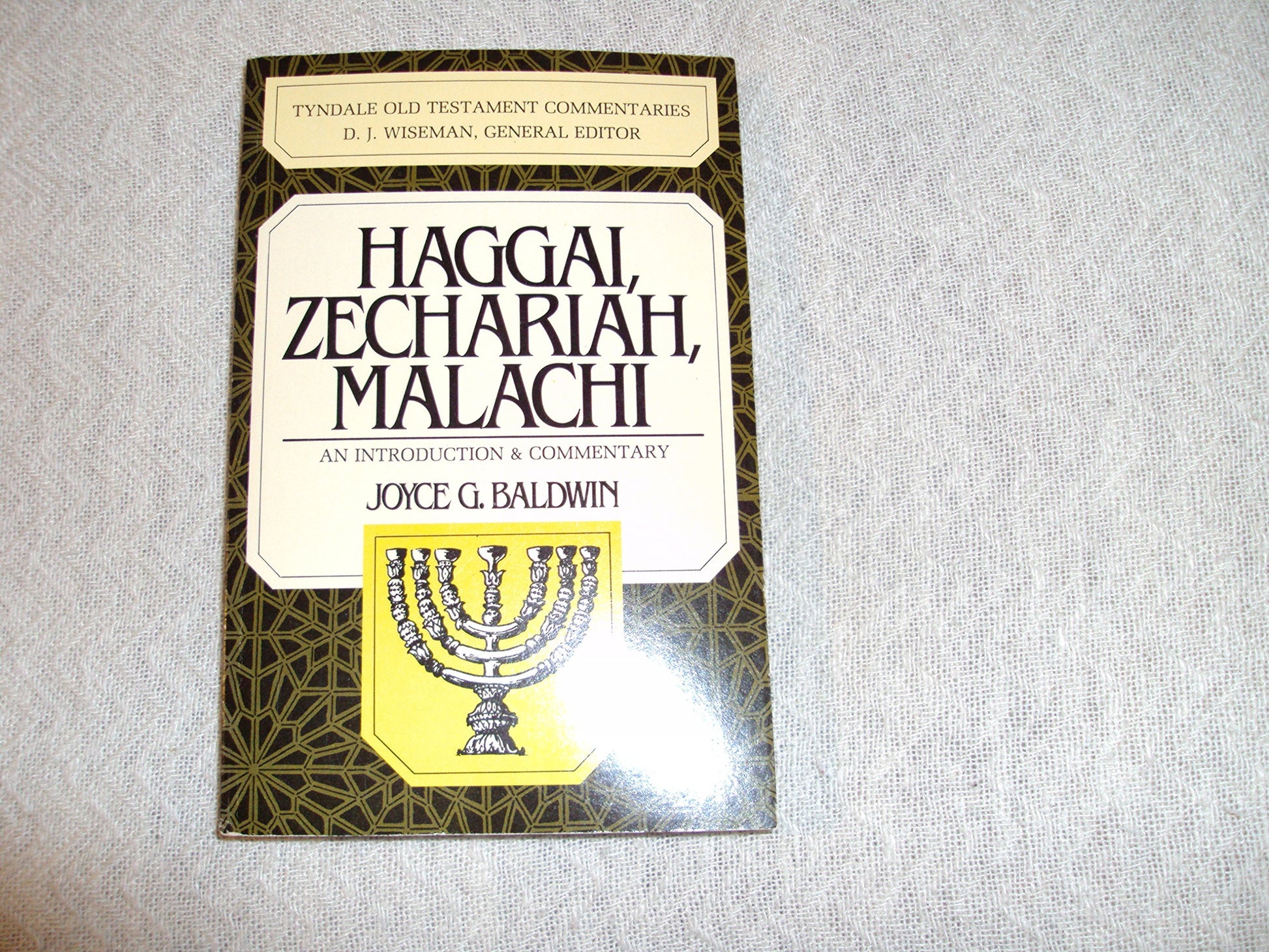 Haggai, Zechariah, Malachi: An Introduction & Commentary (The Tyndale Old Testament Commentary Series)