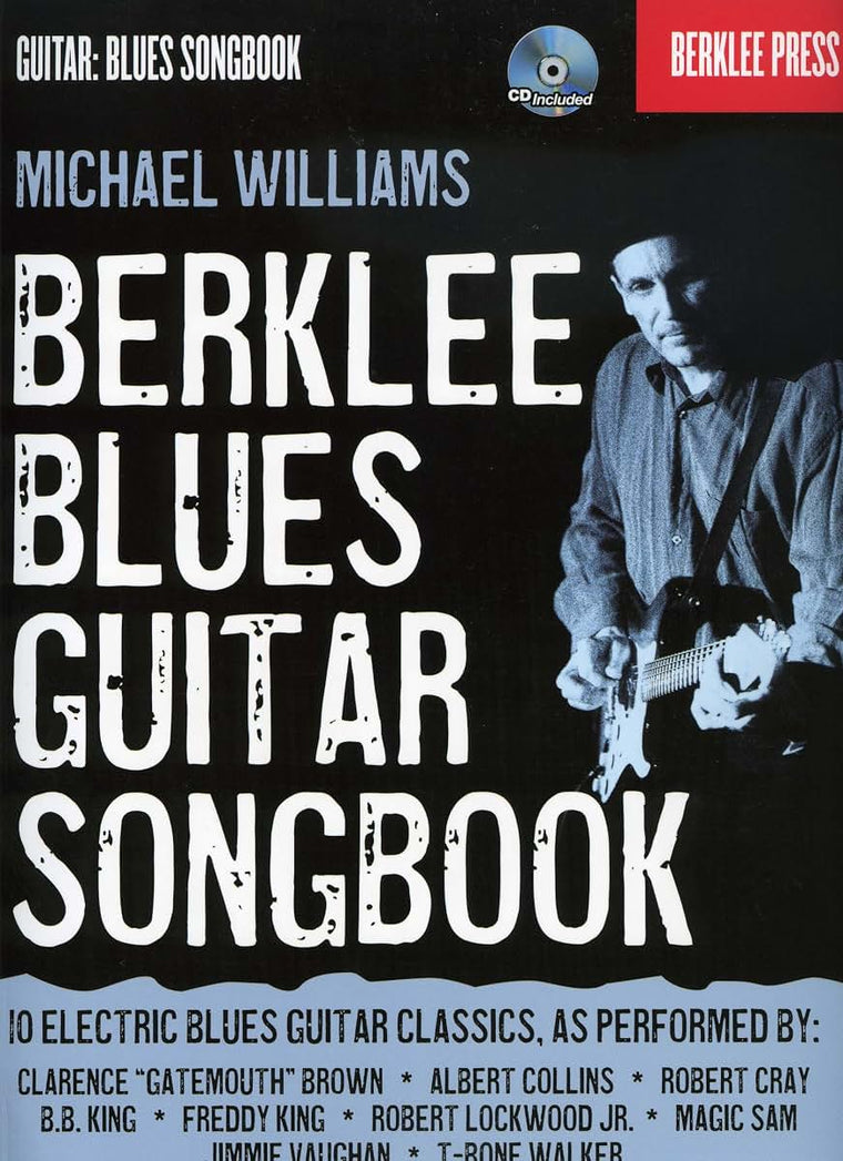 Berklee Blues Guitar Songbook Book/Online Audio (Guitar: Blues Songbook)