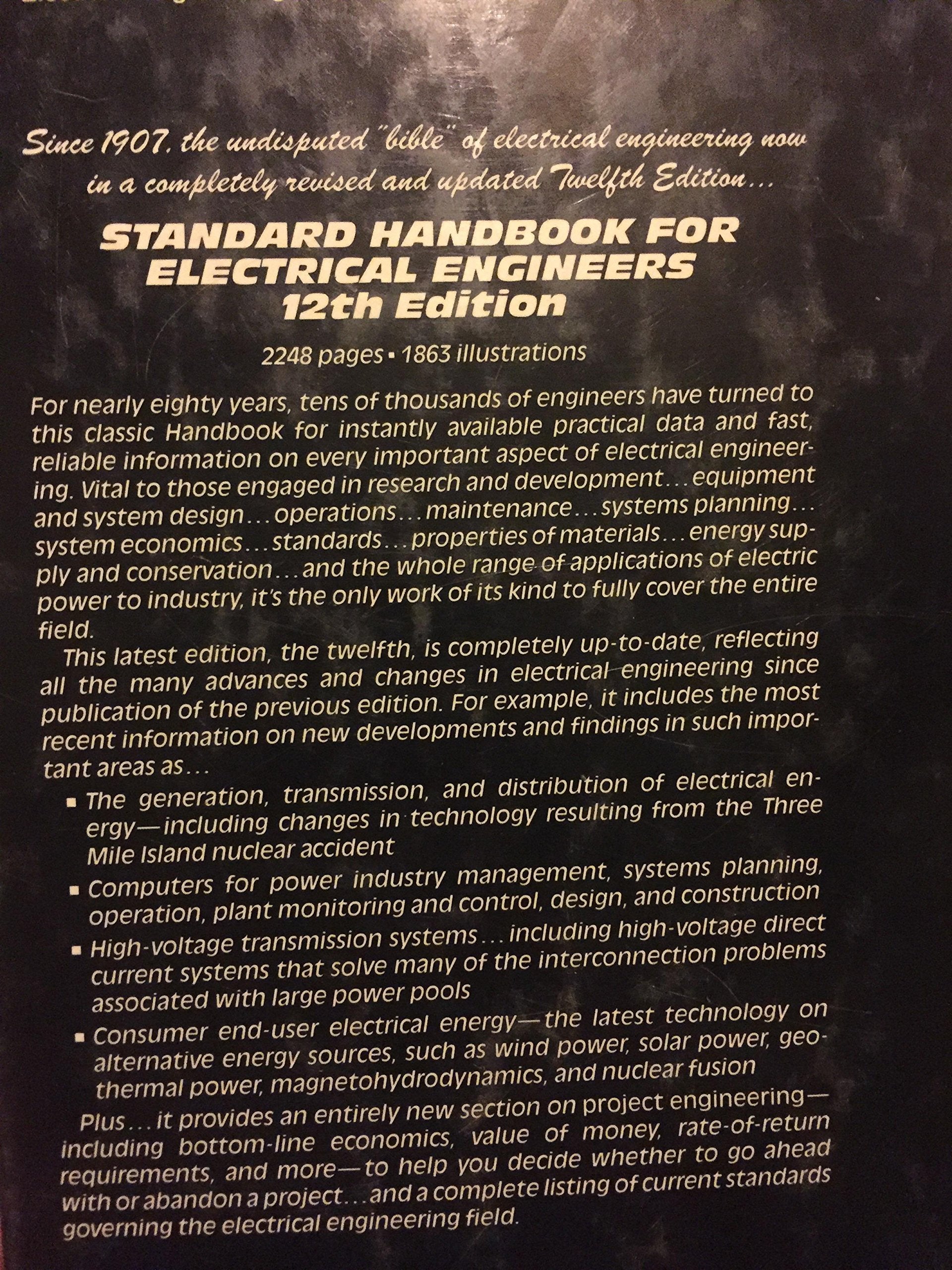 Standard Handbook for Electrical Engineers