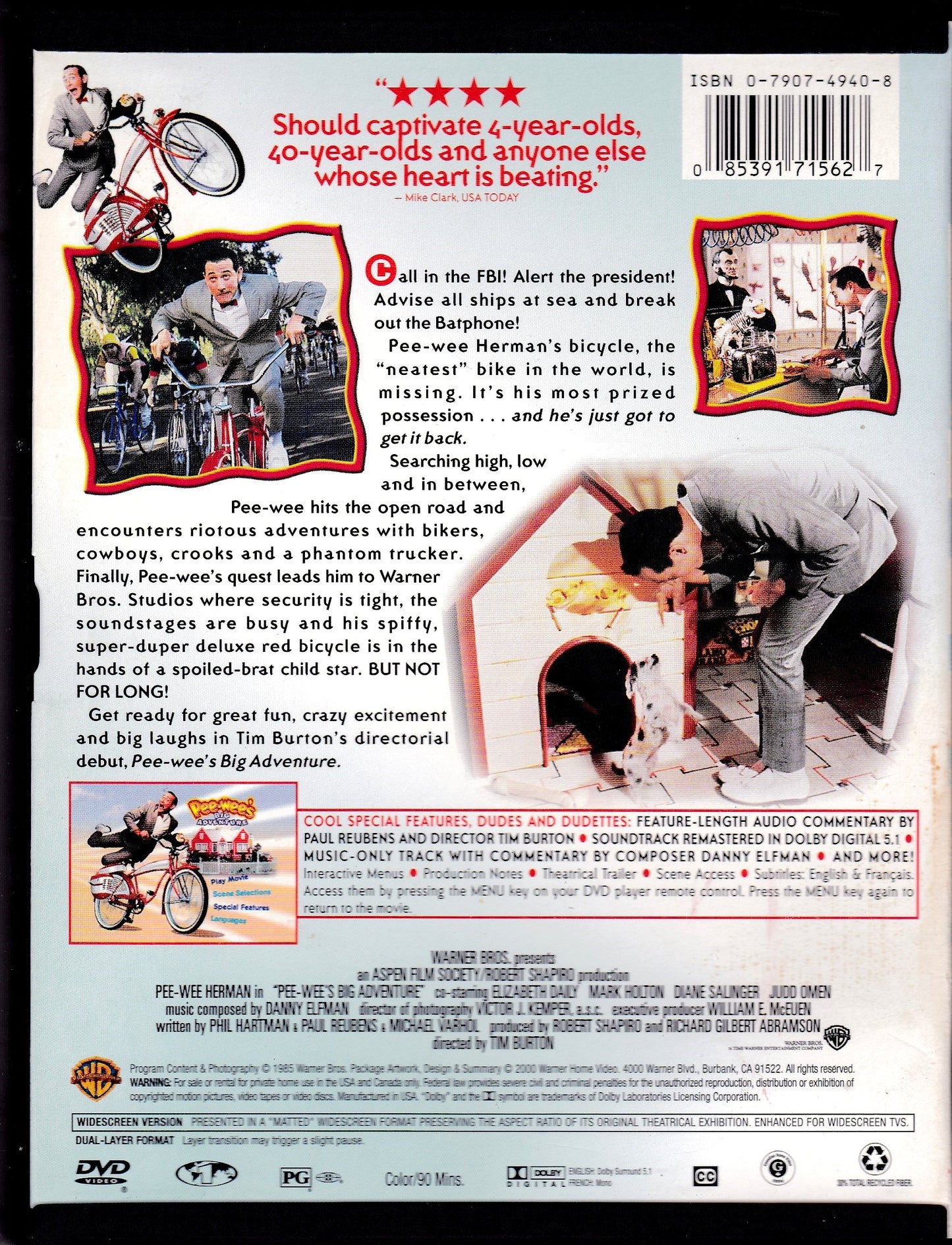 Pee-wee's Big Adventure (Widescreen) [DVD]