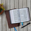 NKJV, Compact Bible, Maclaren Series, Genuine Leather, Black