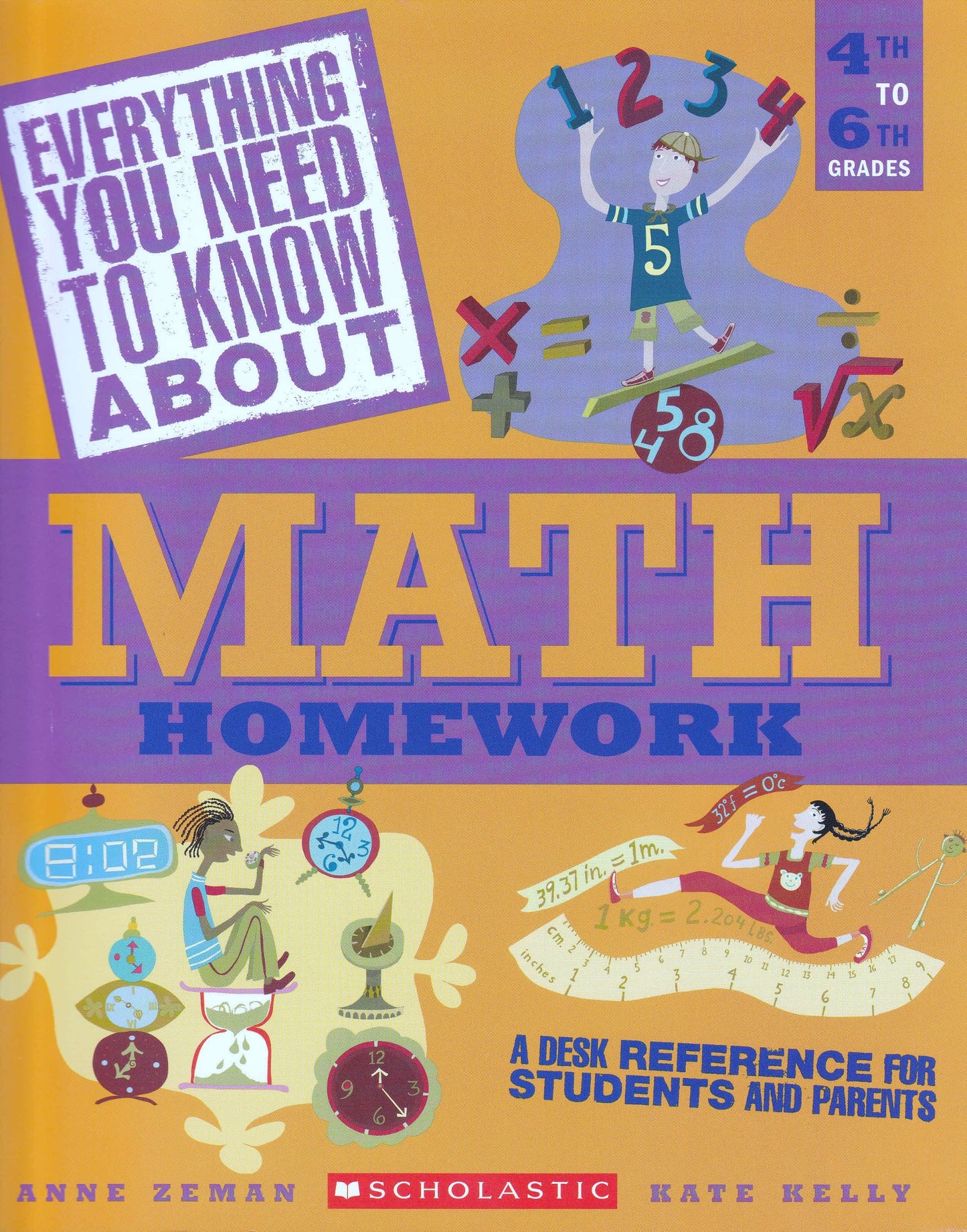 Everything You Need To Know About Math Homework: A Desk Reference For Students and Parents