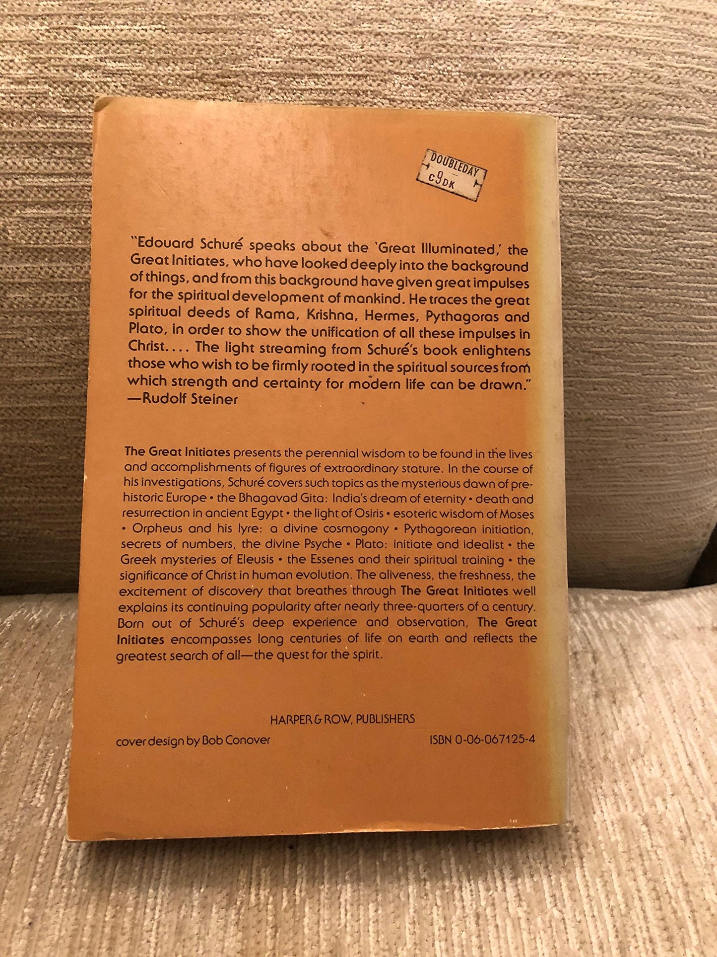 The Great Initiates: A Study of the Secret History of Religi