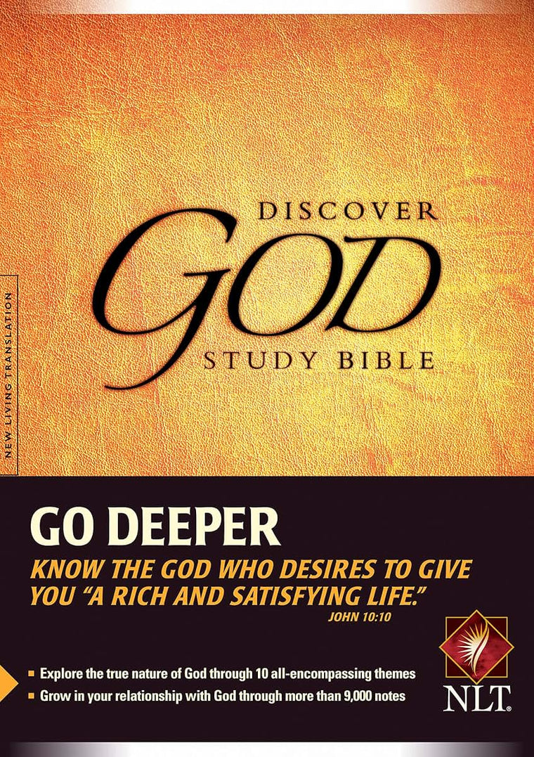 Discover God Study Bible: New Living Translation