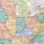 Rand McNally Classic Edition U.S. Wall Map - Laminated Rolled
