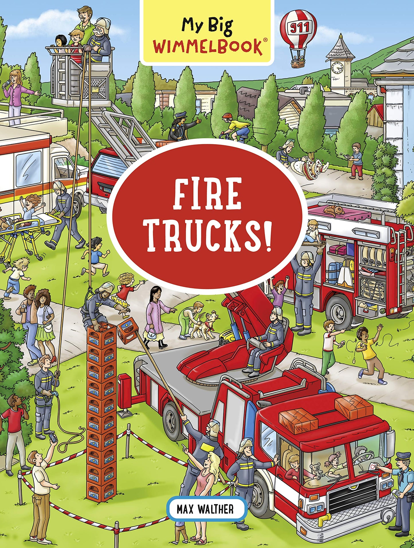 My Big Wimmelbook?-Fire Trucks!: A Look-and-Find Book (Kids Tell the Story)