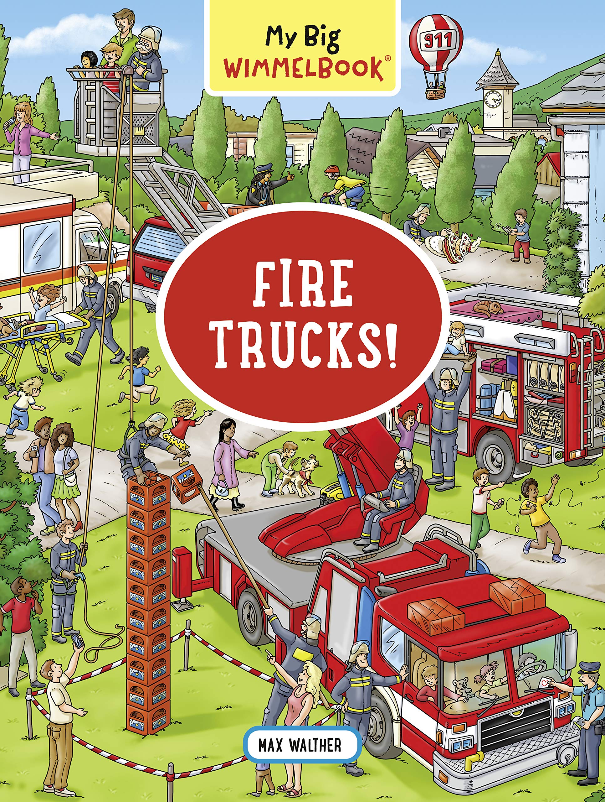 My Big Wimmelbook?-Fire Trucks!: A Look-and-Find Book (Kids Tell the Story)