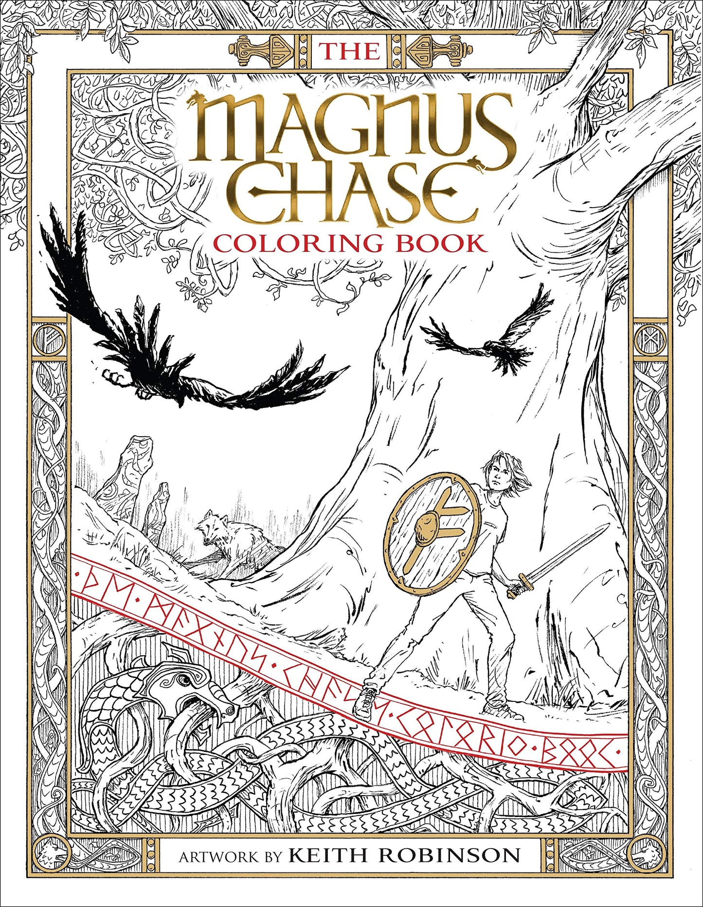 The Magnus Chase Coloring Book (A Magnus Chase Book) (Magnus