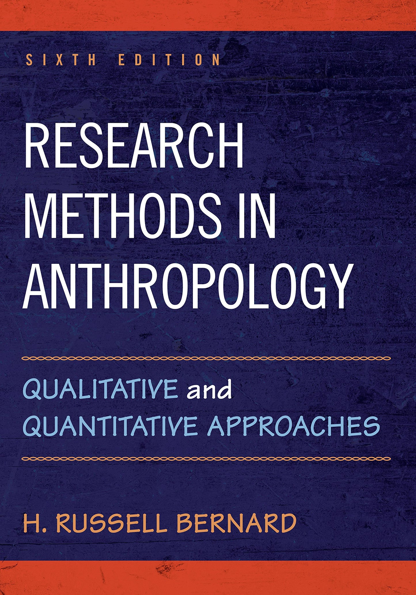 Research Methods in Anthropology: Qualitative and Quantitati
