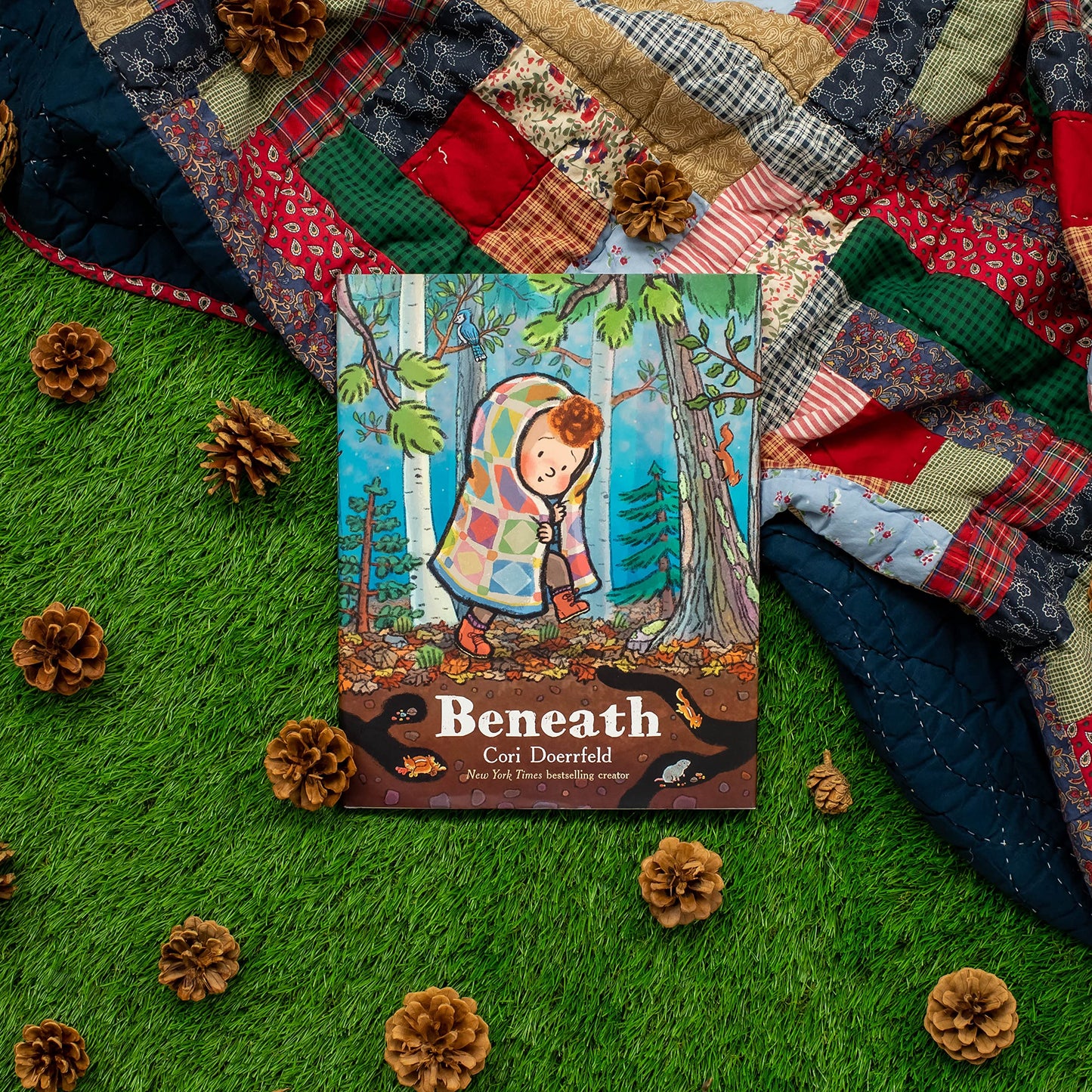 Beneath