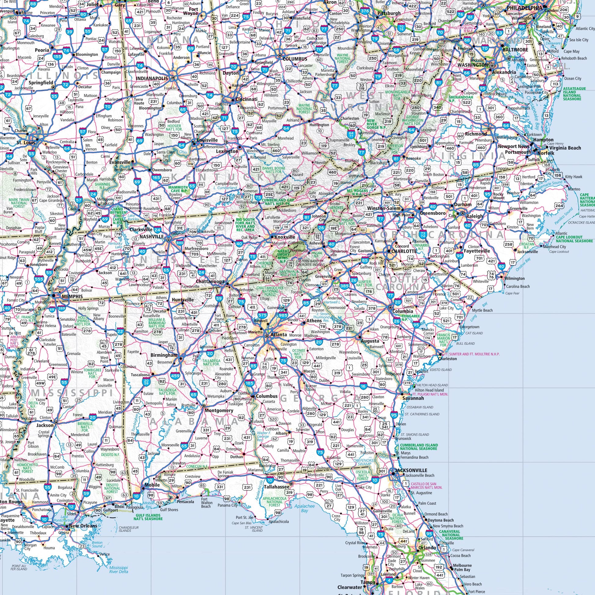Rand McNally Folded Map: United States Map