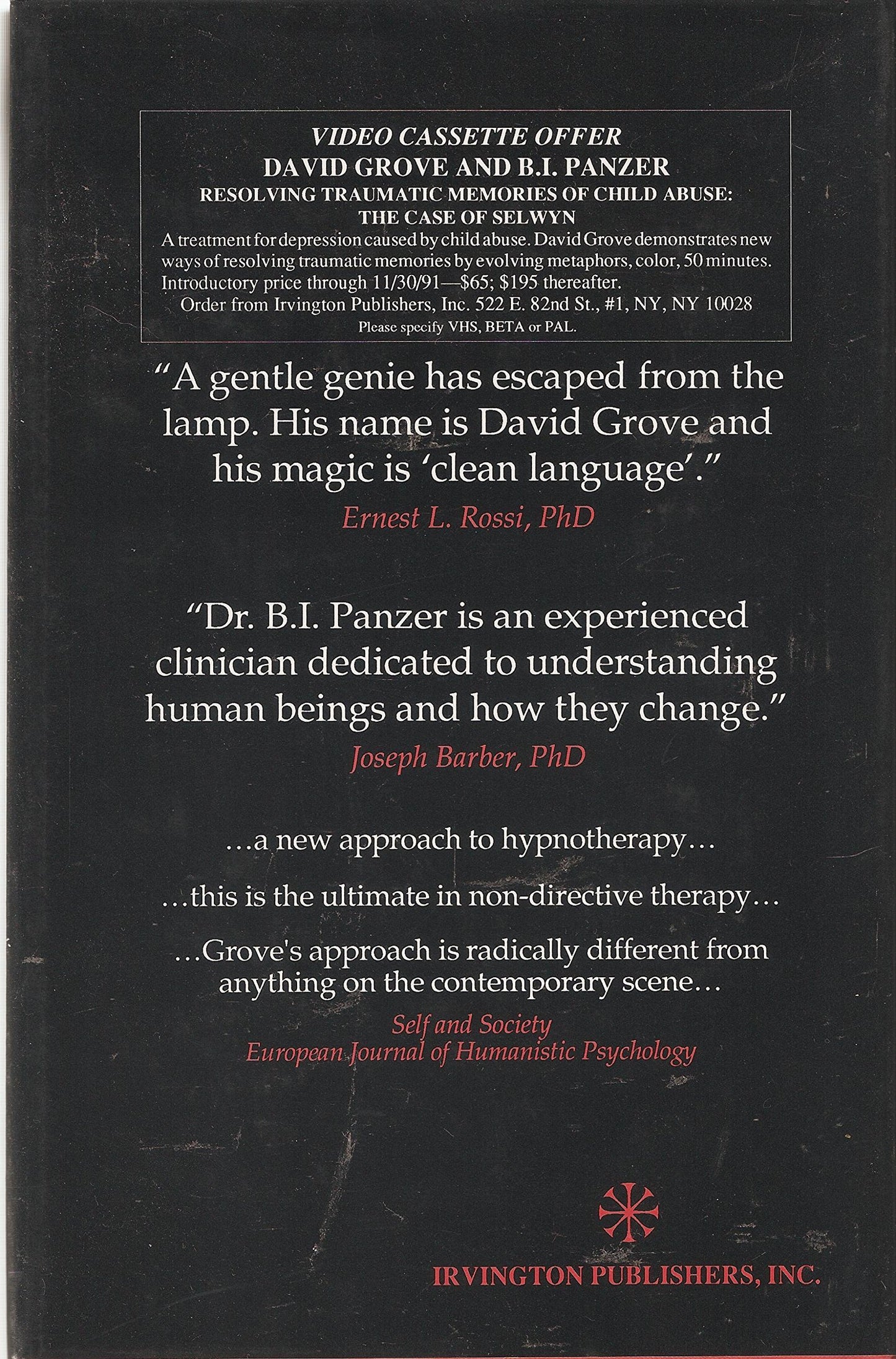 Resolving Traumatic Memories: Metaphors and Symbols in Psychotherapy