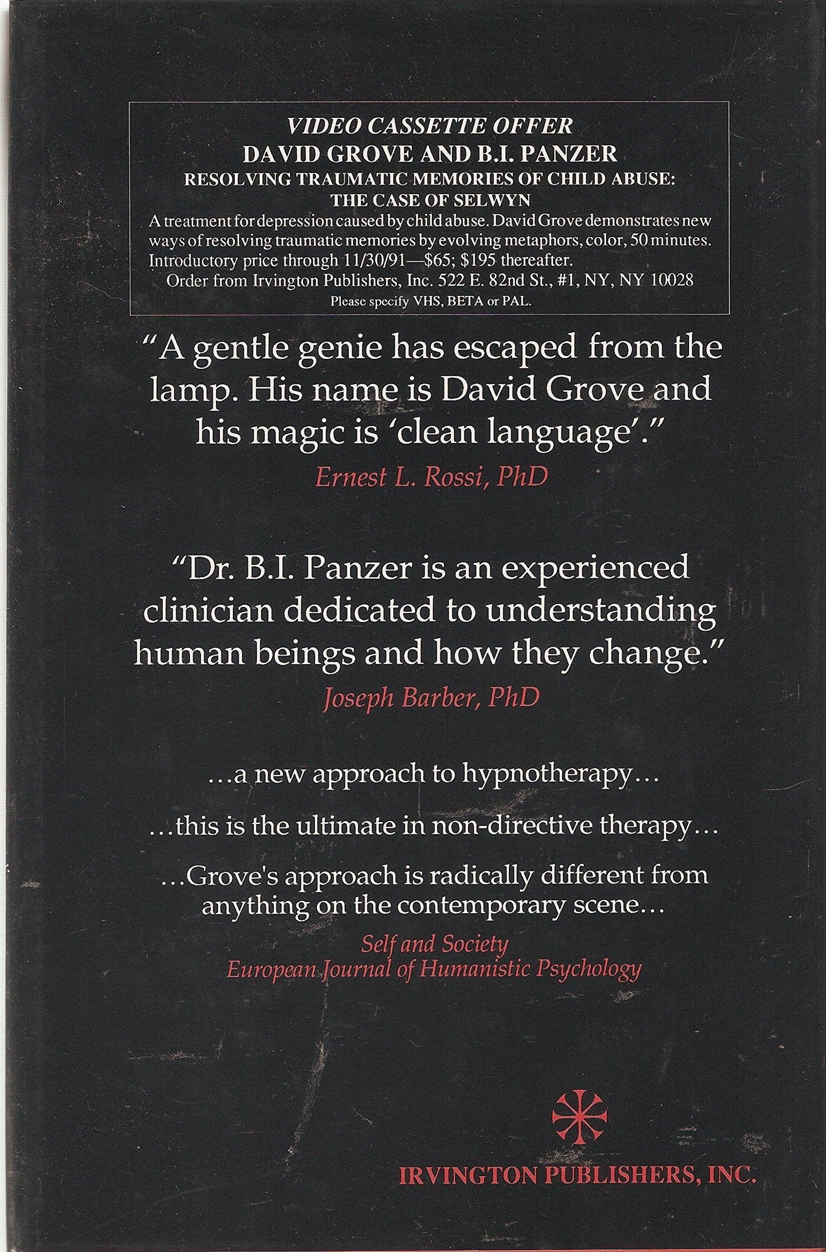 Resolving Traumatic Memories: Metaphors and Symbols in Psychotherapy