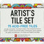Studio Series Artist's Tiles: White (75 pack)