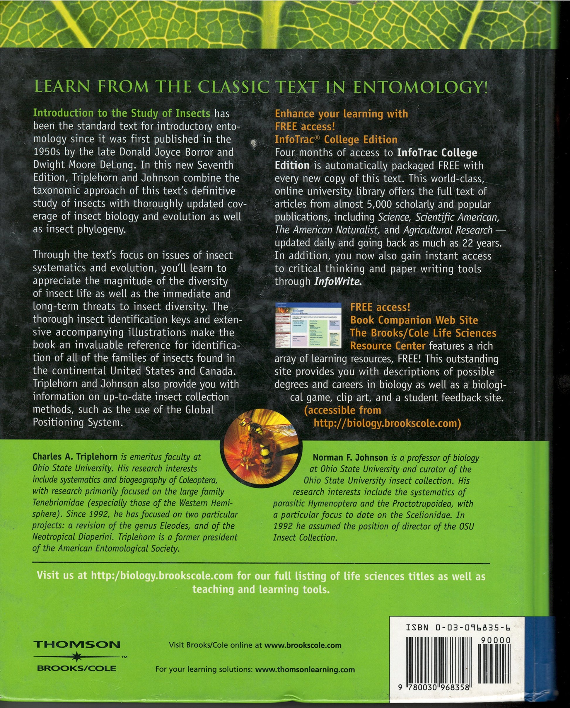 Borror and DeLong's Introduction to the Study of Insects