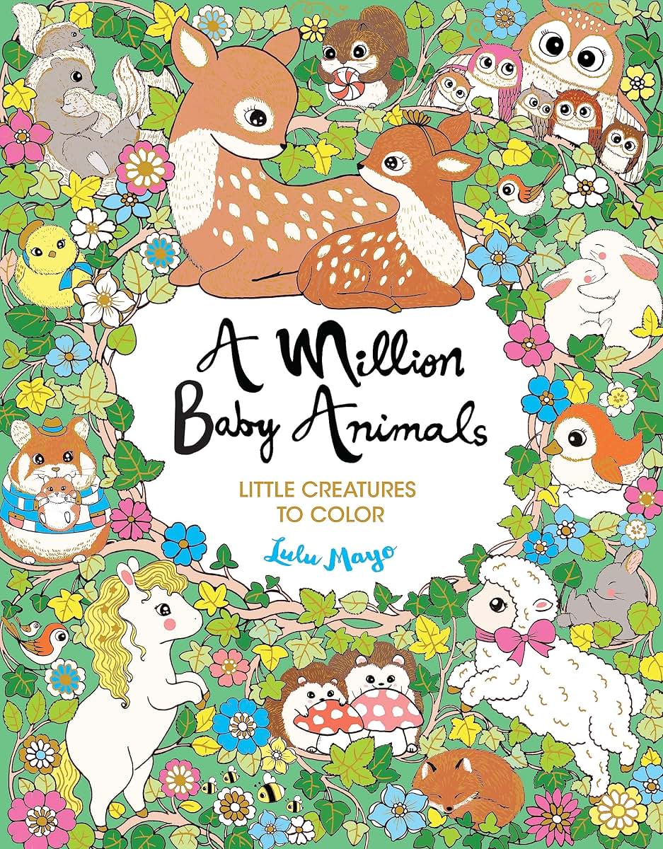 A Million Baby Animals (A Million Creatures to Color)
