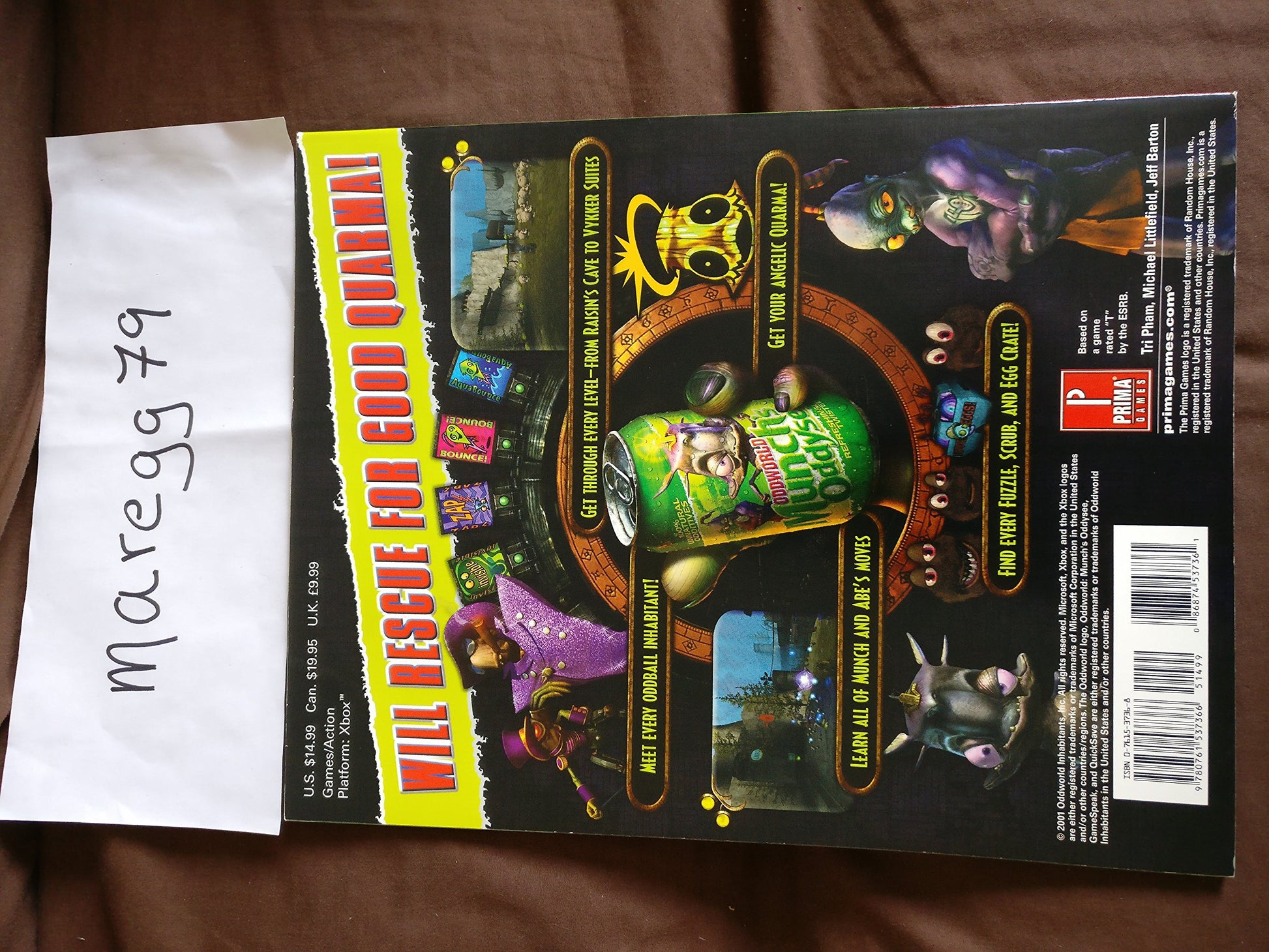 Oddworld: Munch's Oddysee: Prima's Official Strategy Guide