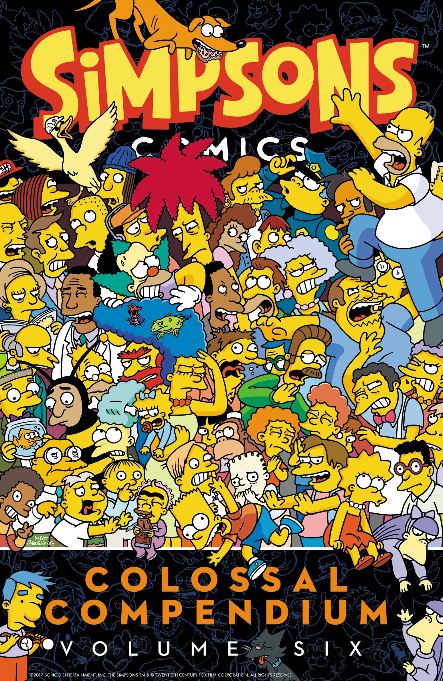 Simpsons Comics Colossal Compendium Volume 6 by Groening, Ma