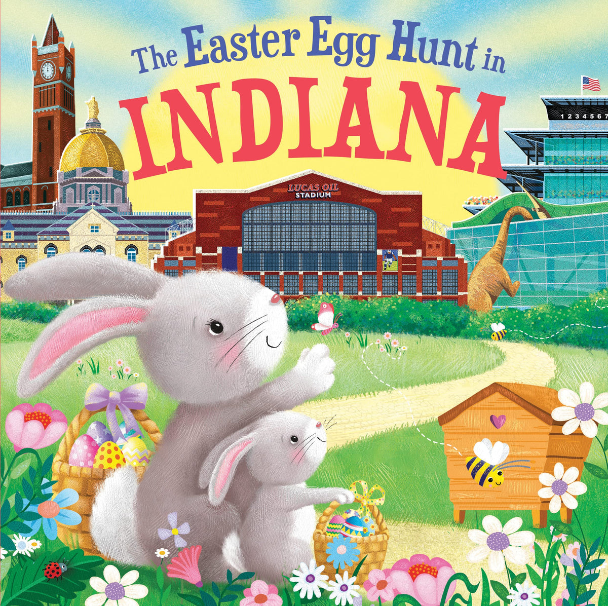 The Easter Egg Hunt in Indiana: A Rhyming Springtime Adventure Through Indiana