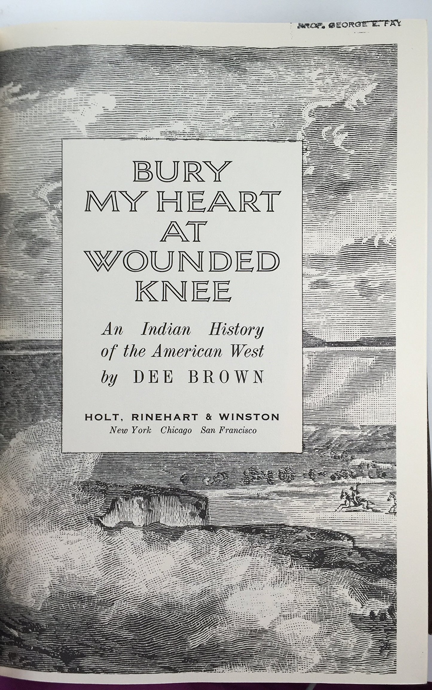 Bury My Heart at Wounded Knee