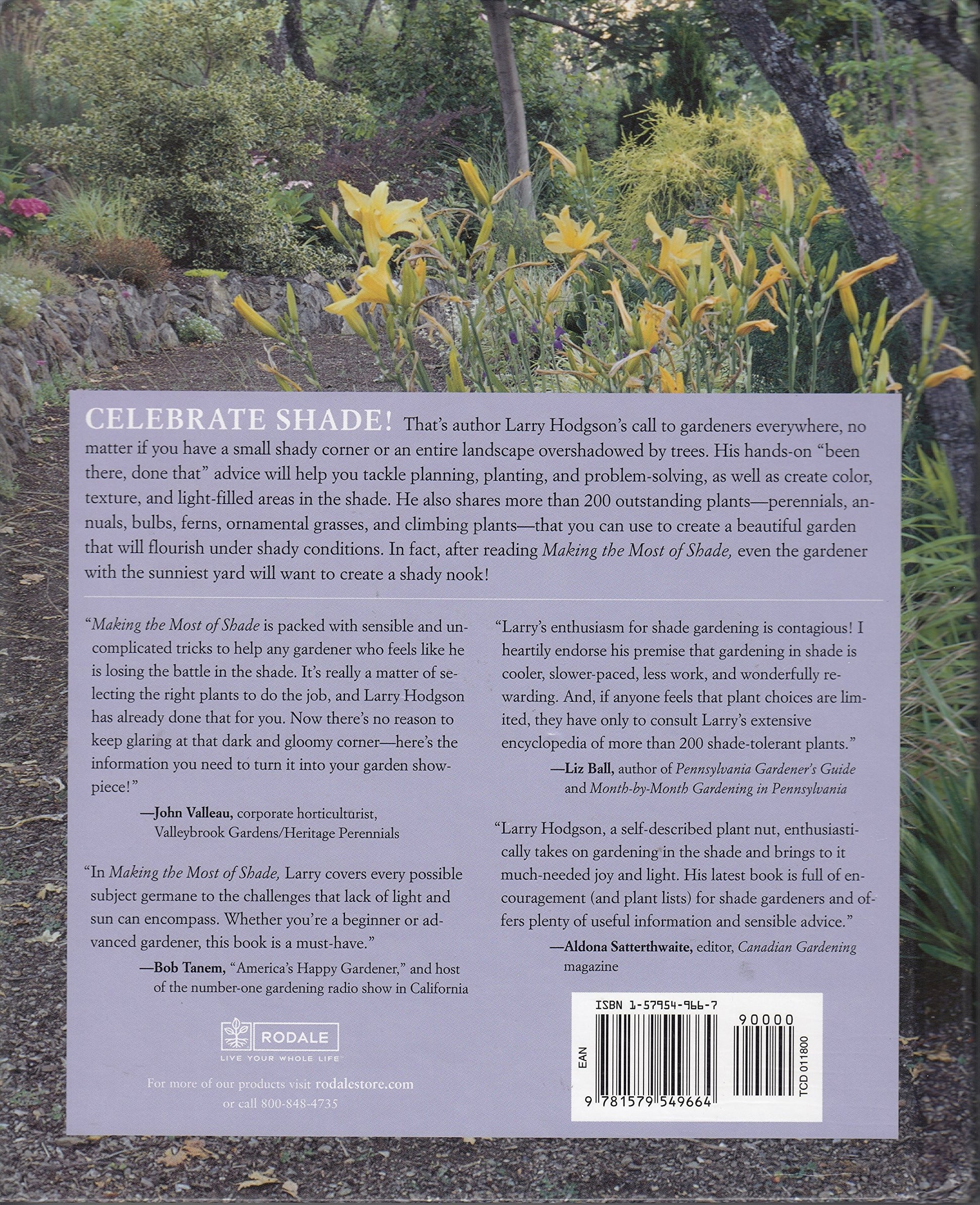 Making the Most of Shade: How to Plan, Plant, And Grow a Fabulous Garden That Lightens Up the Shadows