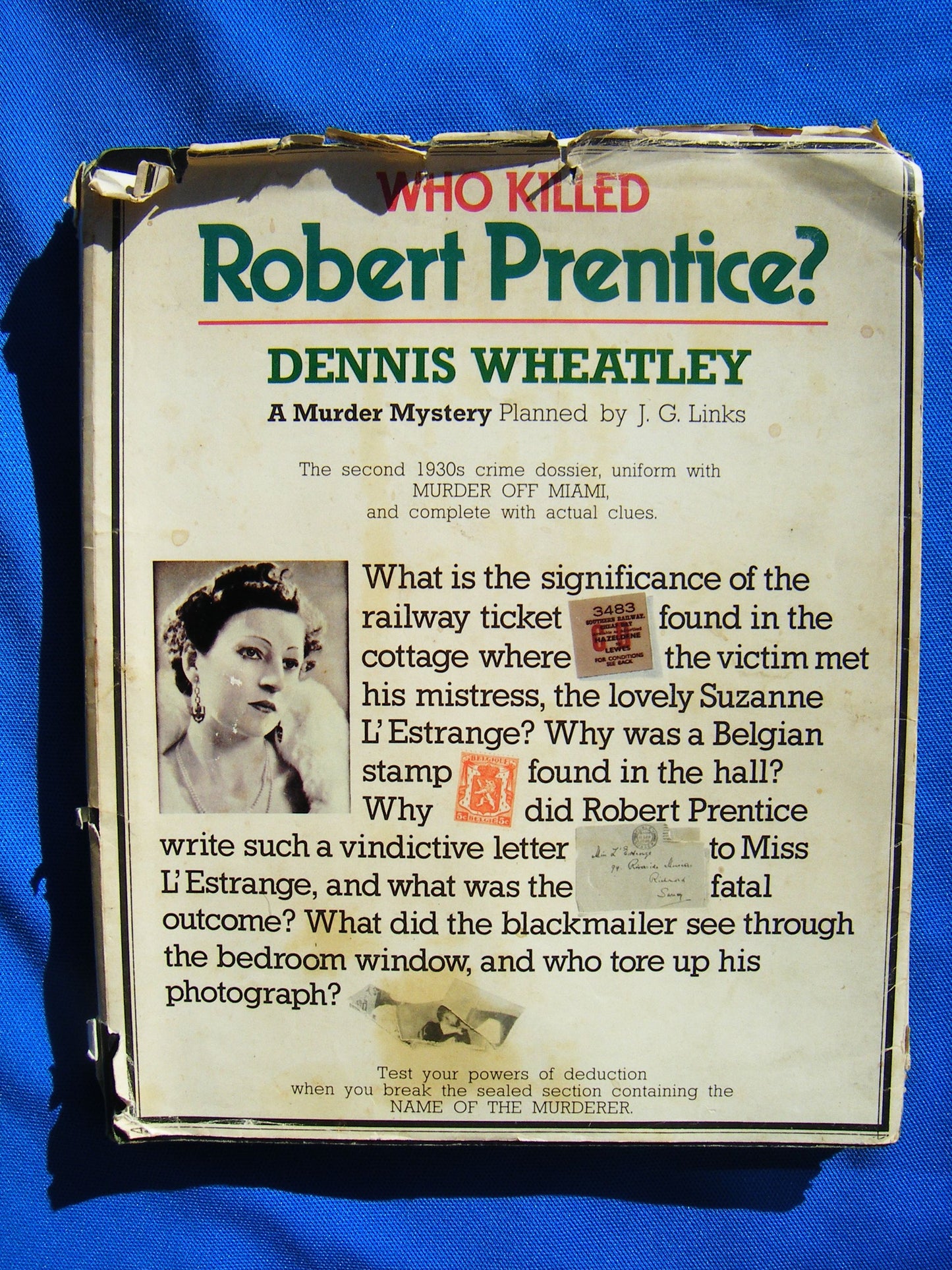 Who Killed Robert Prentice? by Wheatley, Dennis