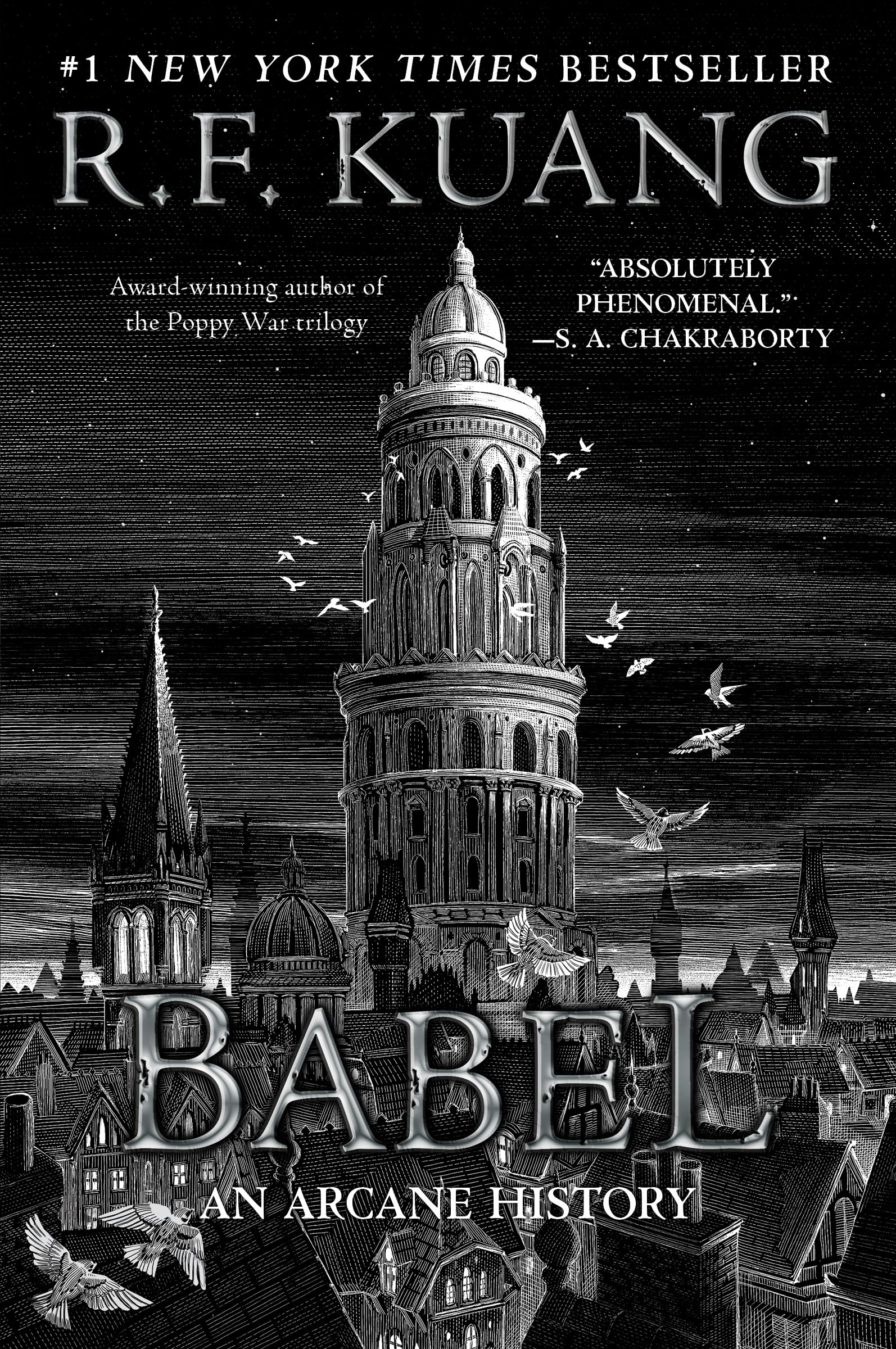 Babel: Or the Necessity of Violence: An Arcane History of the Oxford Translators Revolution-An Historic Fantasy of Dark Academia, Perfect for Fans of Historical Fiction and Nineteenth Century England