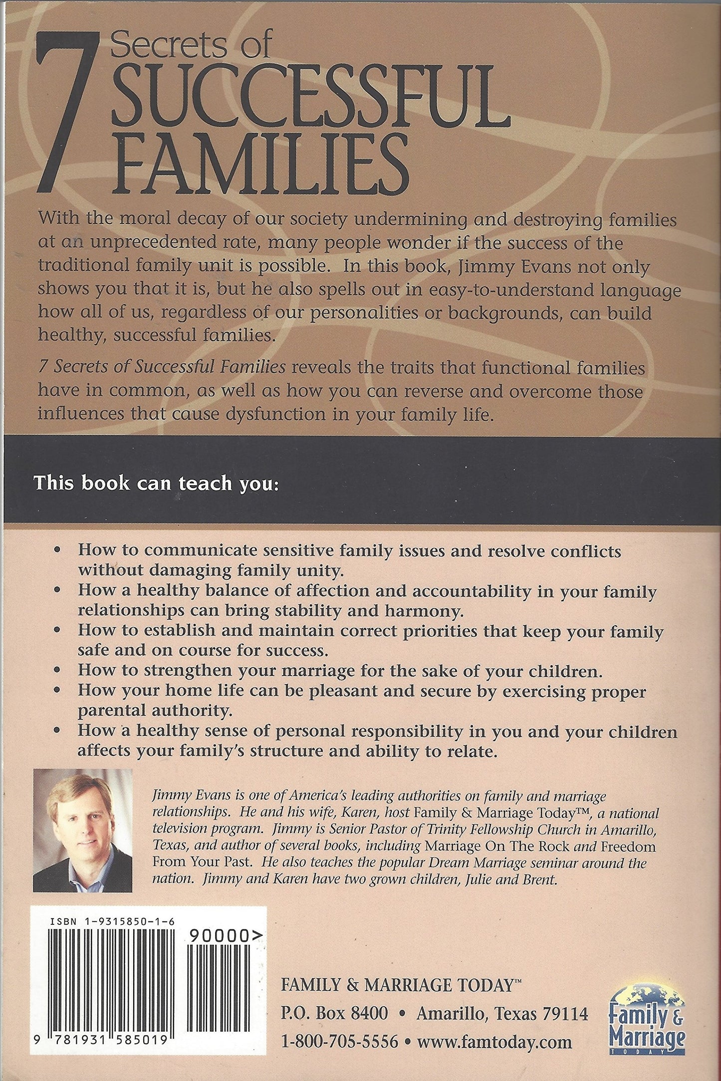 7 Secrets of Successful Families: Understanding What Happy, Functional Families Have in Common