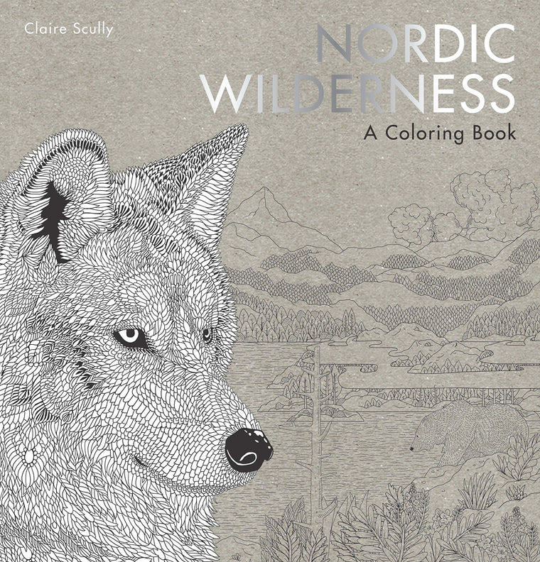 Nordic Wilderness: A Coloring Book