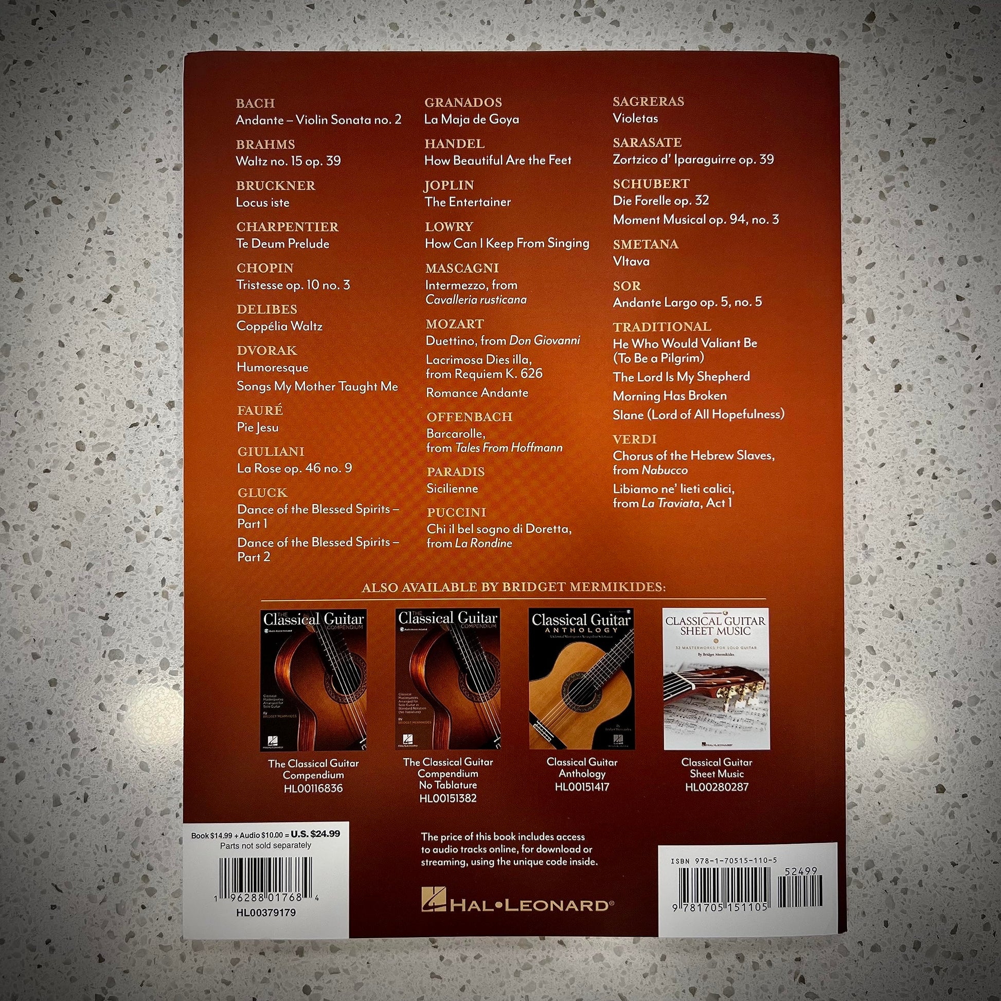 Masterful Arrangements for Classical Guitar: Book with Online Demo Tracks by Bridget Mermikeides