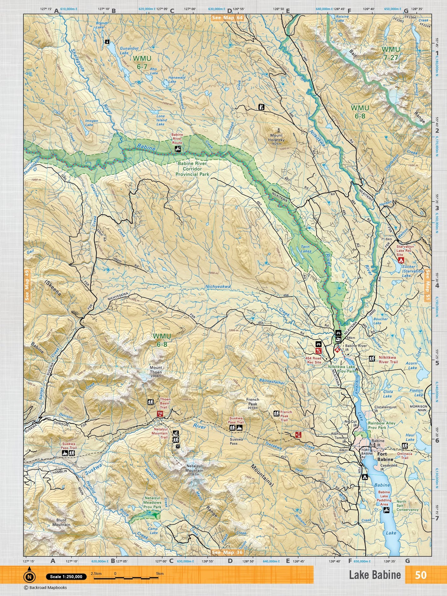 Northern BC (Backroad Mapbooks)