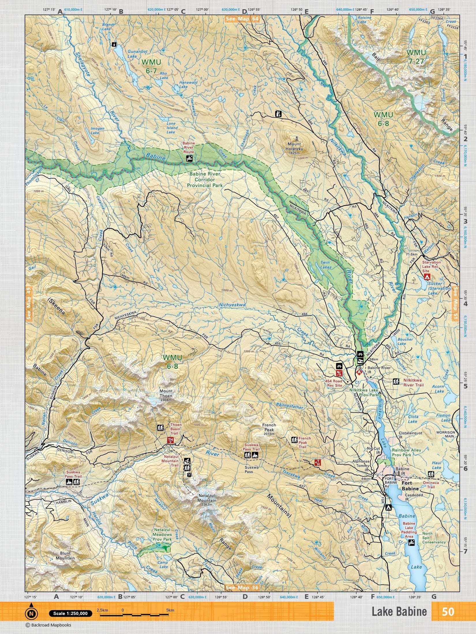 Northern BC (Backroad Mapbooks)